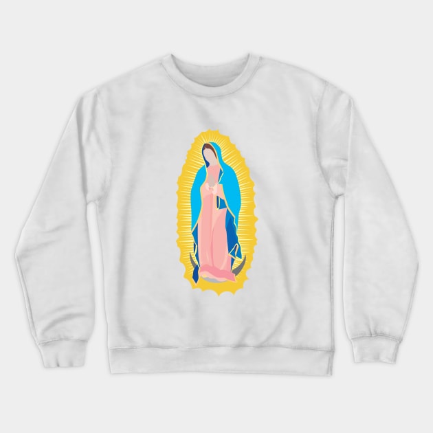 virgen de guadalupe / our lady Crewneck Sweatshirt by daidai